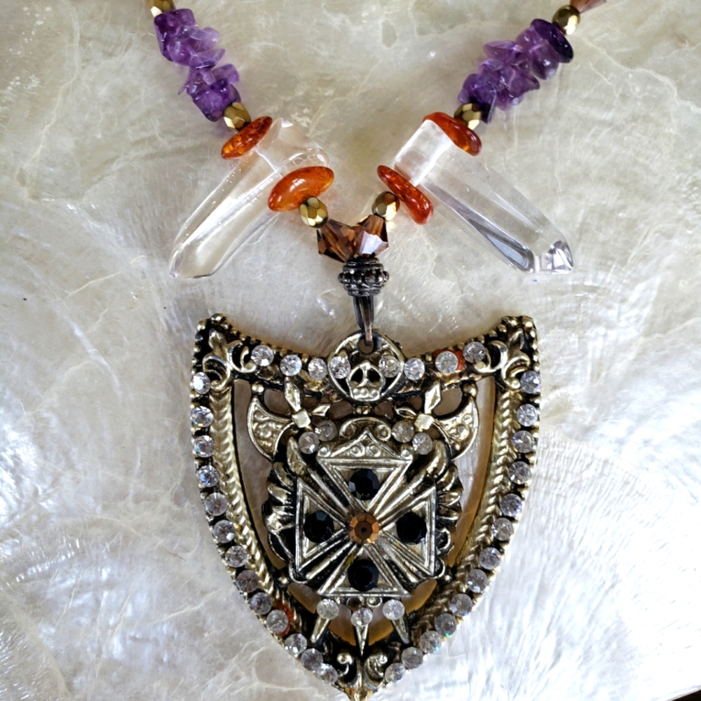 Vintage Renaissance Fair necklace.